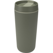 Sedona - kubek plastikowy o pojemności 480 ml, z podwójnymi ściankami, zielony
