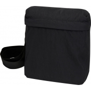 Arca - torba typu crossbody (przewieszana na ukos), wykonana z recyklingowanego poliamidu z cetyfikatem GRS, czarny