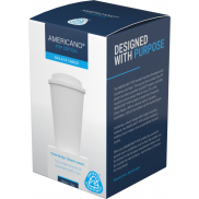 Brite-Americano® POP kubek termiczny o pojemności 350 ml, biały
