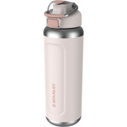 Termoizolowany bidon na wodę Stanley Classic Wellspring 710 ml wykonany z recyklingowanej stali nierdzewnej, różowy