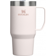 Termoizolowany kubek Stanley Everyday Suburban o pojemności 710 ml, wykonany z recyklingowanej stali nierdzewnej , różowy