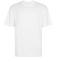 Chow - koszulka unisex z krótkim rękawem, fason oversize, xxl, biały