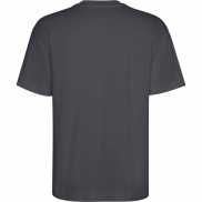 Chow - koszulka unisex z krótkim rękawem, fason oversize, xxl, szary