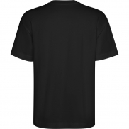 Chow - koszulka unisex z krótkim rękawem, fason oversize, l, czarny
