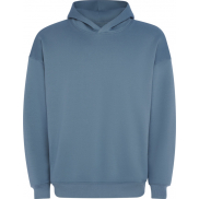 Bluza z kapturem Otto, styl oversize, unisex, s, niebieski