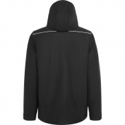 Emin - ocieplana termiczna parka unisex, xs, czarny