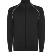 Męska bluza Valier z zamkiem błyskawicznym na całej długości, 3xl, czarny