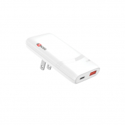 Ładowarka wielozłączowa SKROSS® Klip Slim 65 W, biały