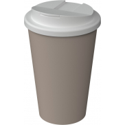 Kubek termiczny Americano® Infiniti o pojemności 350 ml z pokrywką zapobiegającą rozlewaniu się napoju, szary