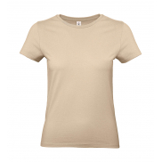 #E190 Damski T-Shirt - sand
