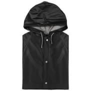 Płaszcz przeciwdeszczowy - czarny