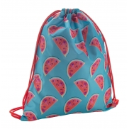 Worek ze sznurkami - czerwony