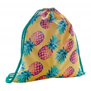 Worek ze sznurkami - zielony