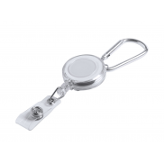 Uchwyt na identyfikator - biały