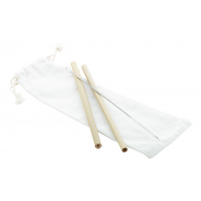 Słomka / zestaw słomek bambusowych