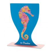 Display, okrąg - biały