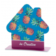 Display, okrąg - biały