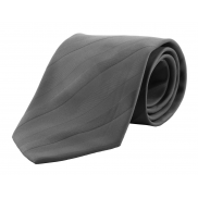 Krawat - ciemno szary