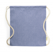 Worek ze sznurkami - niebieski