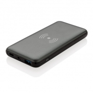 Bezprzewodowy power bank 10000 mAh z PD - szary