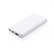 Ultra szybki power bank 10000 mAh z PD - biały