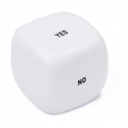 Antystres 'kostka decyzyjna' - biały