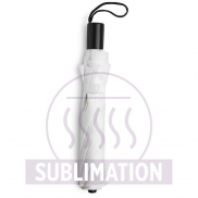 Parasol manualny, składany - biały