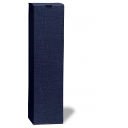 Ekskluzywny kartonik na wino, 1 el. | Faye - granatowy