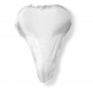 Osłona na siodełko rowerowe - biały