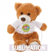 Pluszowy miś | Malcolm - brązowy