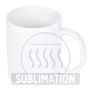 Kubek ceramiczny 350 ml | Piper - biały