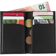 Etui na karty kredytowe, ochrona RFID - czarny