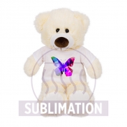 Pluszowy miś | Bernie Cream Junior - biały