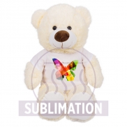 Pluszowy miś | Bernie Cream - biały