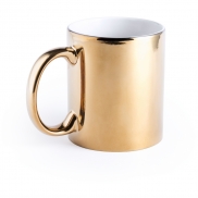 Kubek ceramiczny 350 ml - złoty