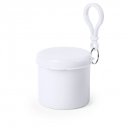 Peleryna z kapturem - biały