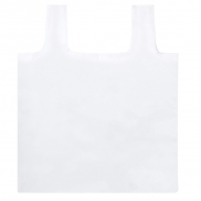 Torba RPET na zakupy, składana - biały