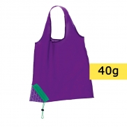 Torba na zakupy, składana - fioletowy