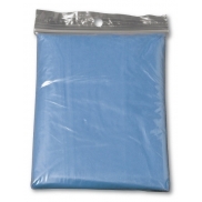 Peleryna z kapturem - niebieski