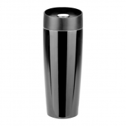 Kubek termiczny 375 ml Air Gifts | Lottie - czarny