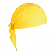 Chusta na głowę - żółty
