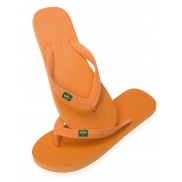Klapki - pomarańczowy - M
