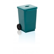 Temperówka 'kosz na śmieci' - zielony