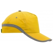 Czapka z daszkiem - żółty