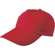 Czapka z daszkiem - czerwony