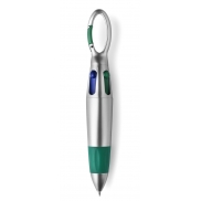 Długopis, wielokolorowy wkład - jasnozielony