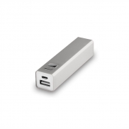 Power bank 2200 mAh - srebrny