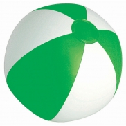 Dmuchana piłka plażowa - biało-zielony
