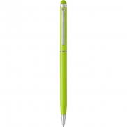 Długopis, touch pen - jasnozielony