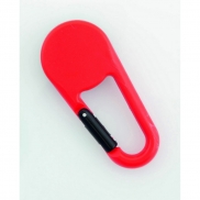 Kompas z karabińczykiem | Madu - czerwony